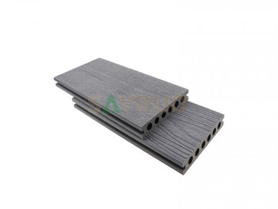 3D embossed wpc co-extrusion decking