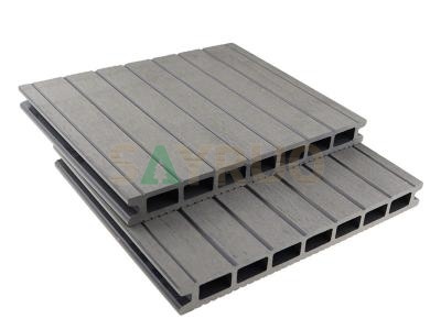 prix de platelage wpc de revêtement de sol composite bois plastique extérieur durable wpc
