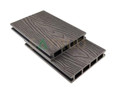 Offre spéciale plancher extérieur texture bois imperméable en plastique composite wpc platelage
