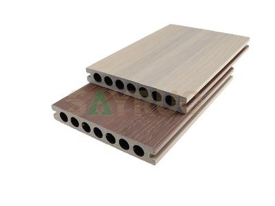 Plate-forme de coextrusion de plancher de bois extérieur à grain de bois
