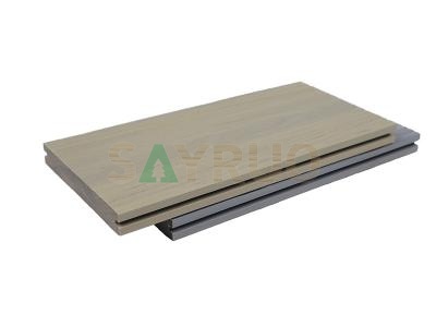 Plancher de terrasse en coextrusion WPC composite bois-plastique 