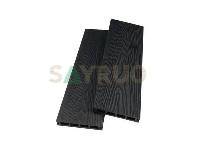 3D wooden grain embossed composite decking