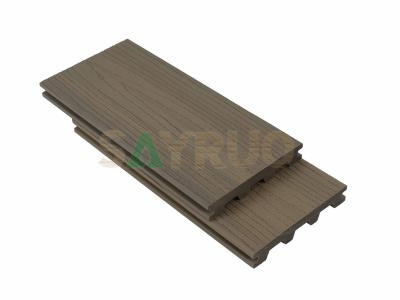 Co-extrusion decking composite decking