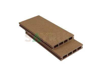Lames de terrasse creuses en WPC – Légères, durables et résistantes aux termites – Idéales pour un usage commercial et résidentiel