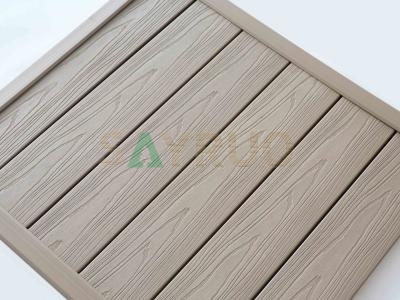 Terrasse extérieure en composite bois-plastique coextrudé creux haut de gamme | Solutions durables et écologiques