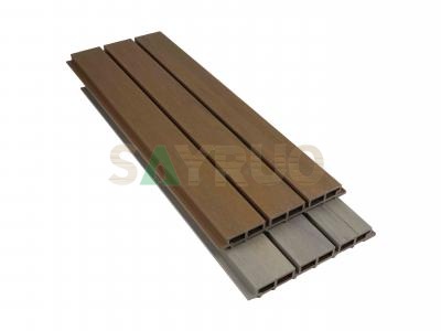 Panneau mural WPC co-extrudé grand format, design moderne et installation plus rapide