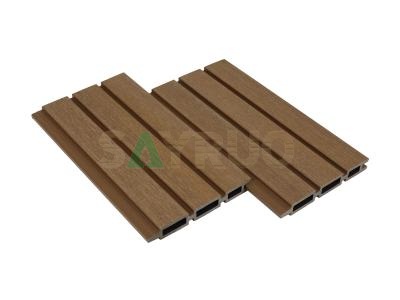 Clôture extérieure Great Wall en WPC co-extrudé, vente directe d'usine