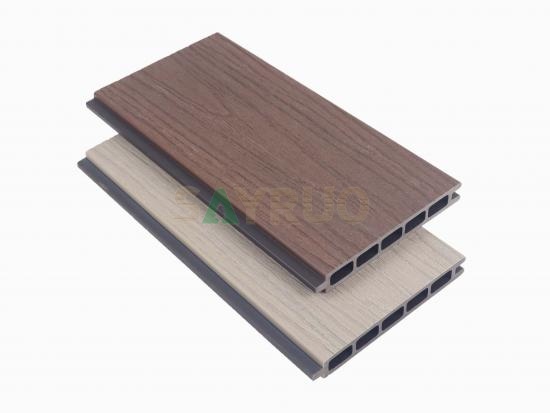 Co-extrusion wood plastic composite fence