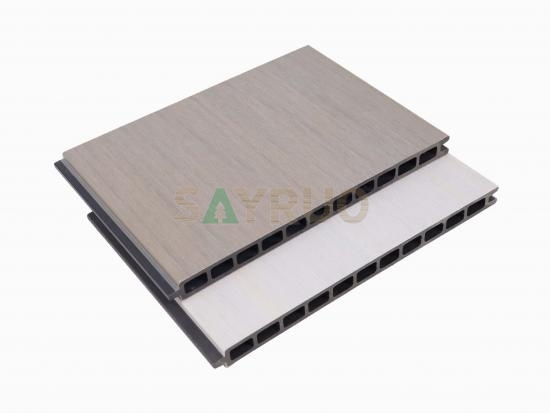 Co-extrusion wood plastic composite fence