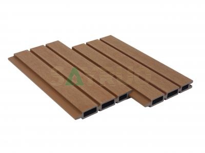 Co-extrusion wood plastic composite fence