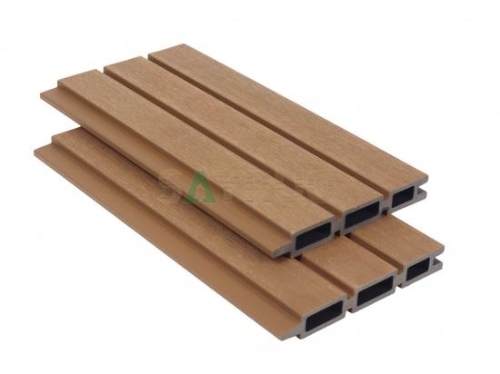 Co-extrusion wood plastic composite fence