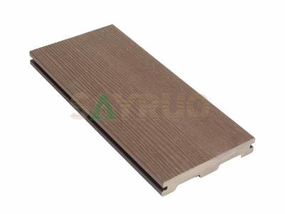 Terrasse WPC coextrudée de 2e génération | Âme semi-pleine en forme de M avec finition grain de bois