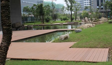 Projet de terrasse creux en Chine