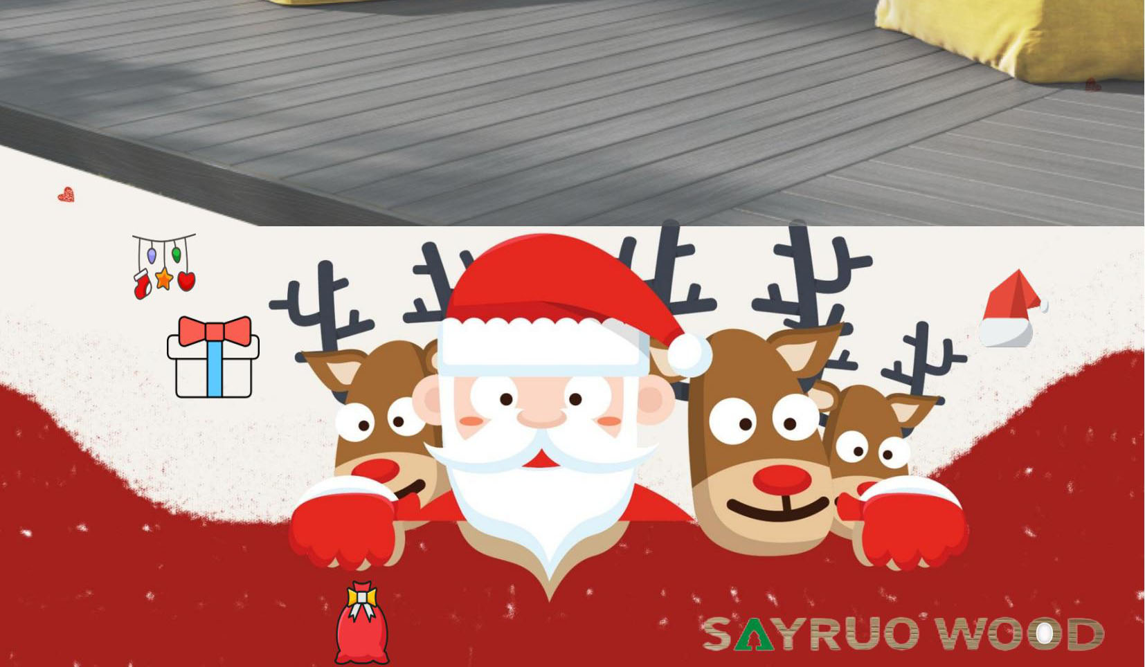Sayruowood vous souhaite un joyeux Noël!